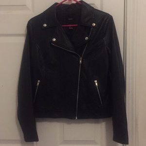 Faux Leather Jacket